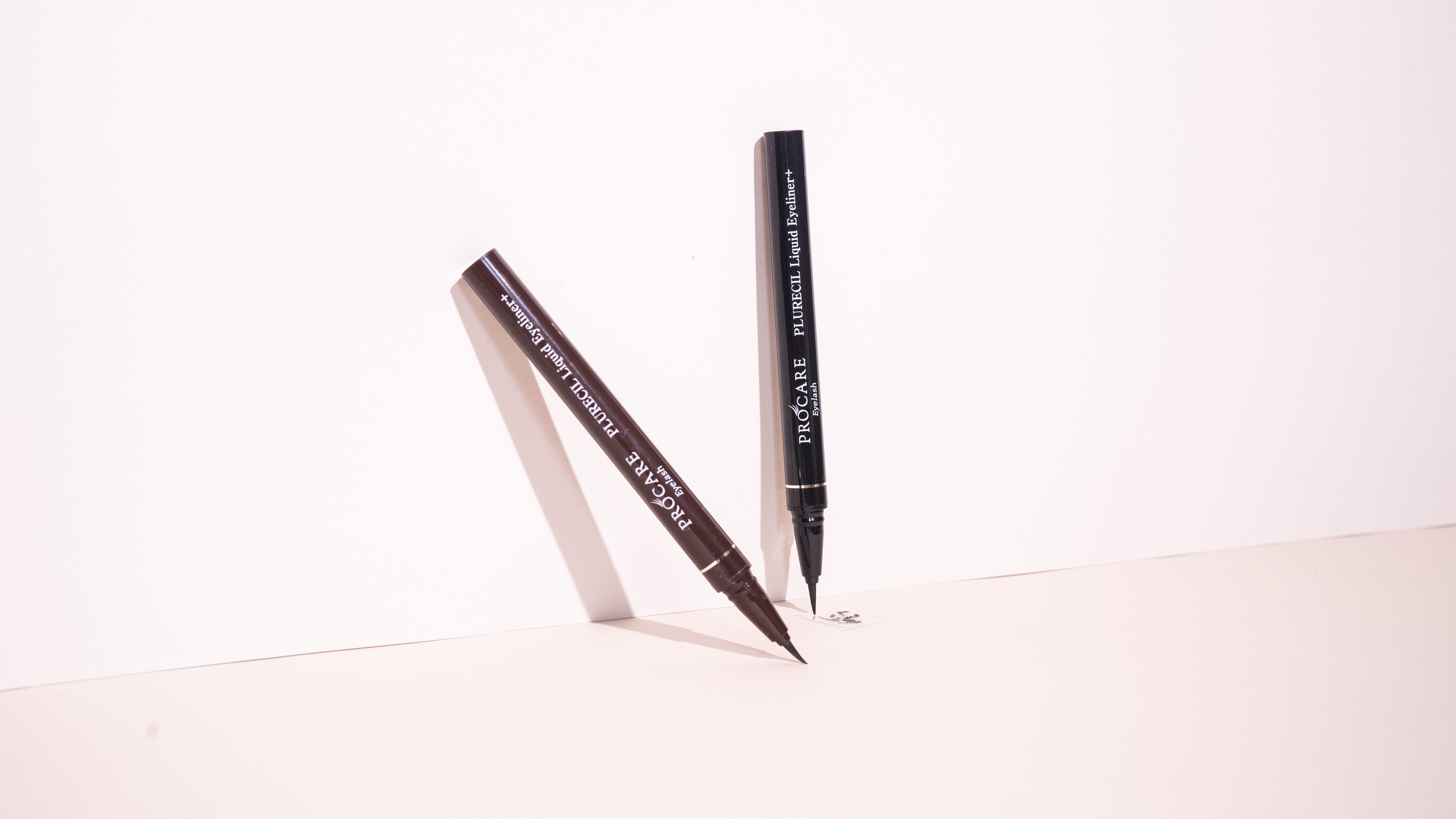 New brown private label water activated eyeliner s