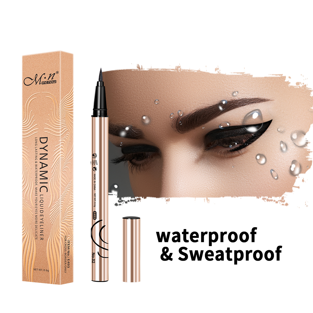 Private label brush tip eyeliner waterproof long l
