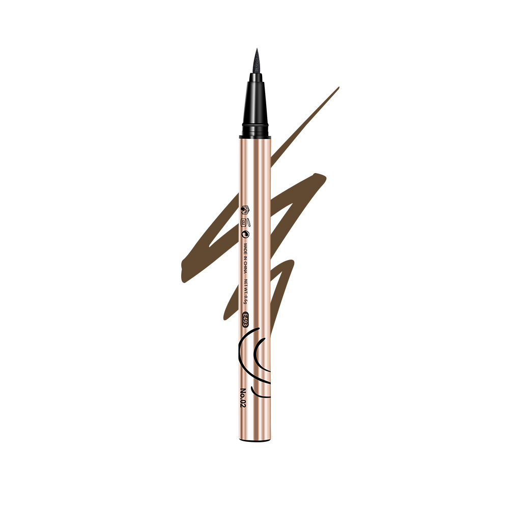 Private label brush tip eyeliner waterproof long l