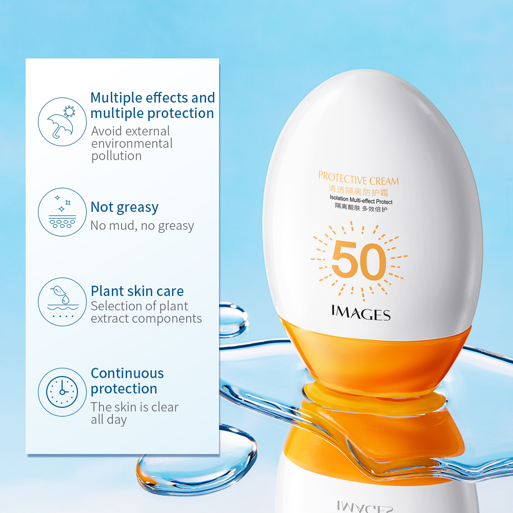 Private brand make up base isolation sunscreen cre