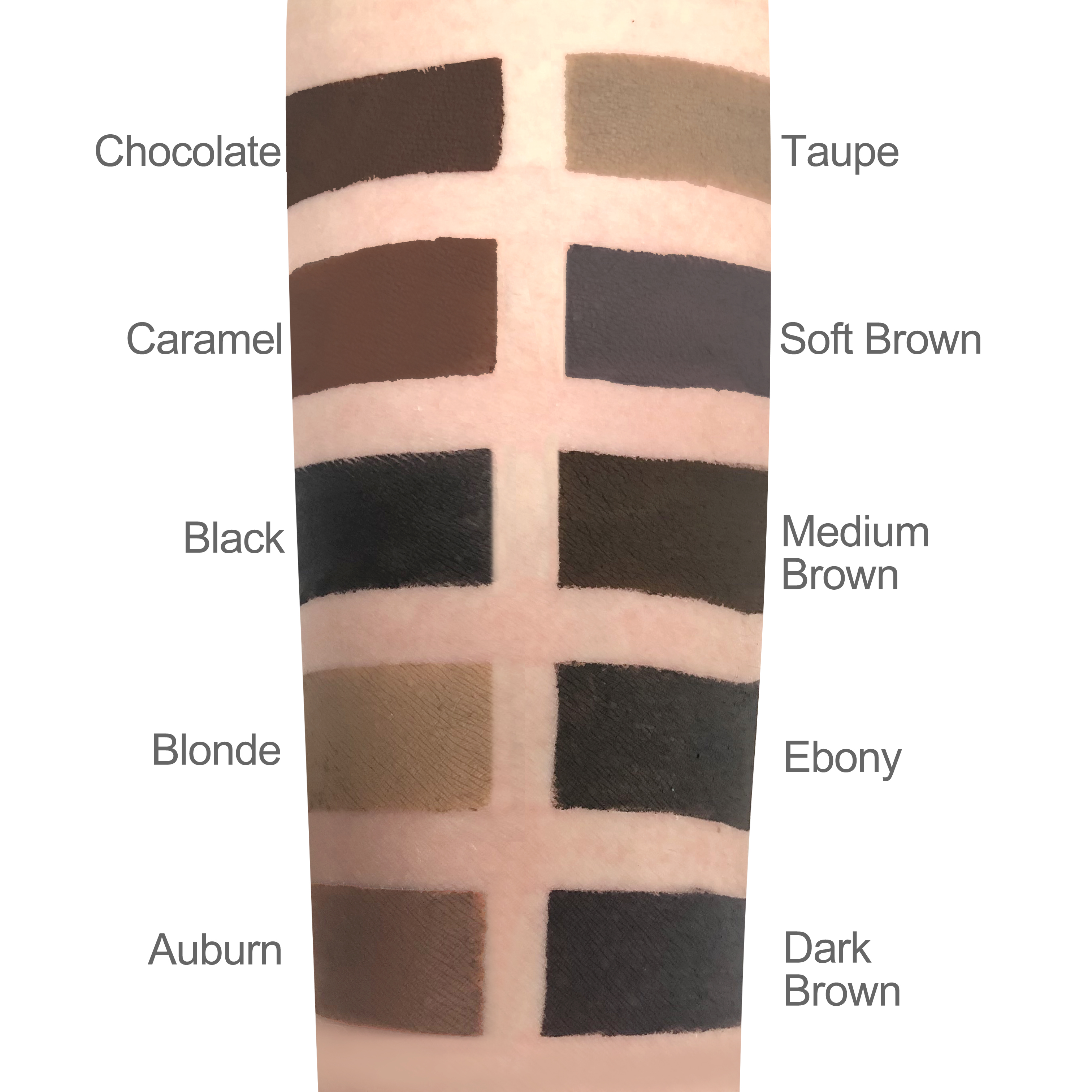 Best selling waterproof eyebrow pomade 8 colors pr