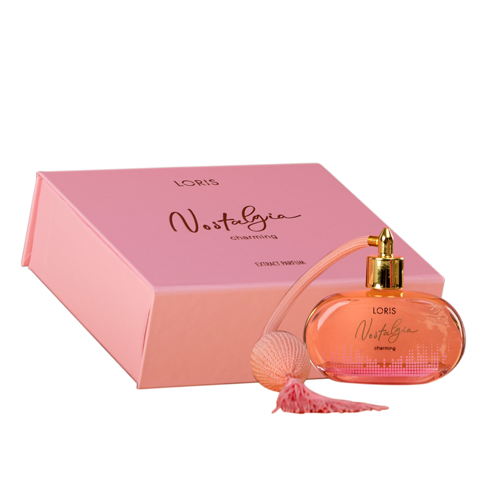 100ML NOSTALGIA TIMELESS ORIGINAL PERFUME BY LORIS BRAND FOR WHOLESALE WITH PUMP COVER CHEAP PRICE