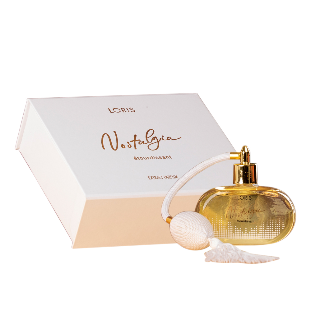 100ML NOSTALGIA TIMELESS ORIGINAL PERFUME BY LORIS BRAND FOR WHOLESALE WITH PUMP COVER CHEAP PRICE