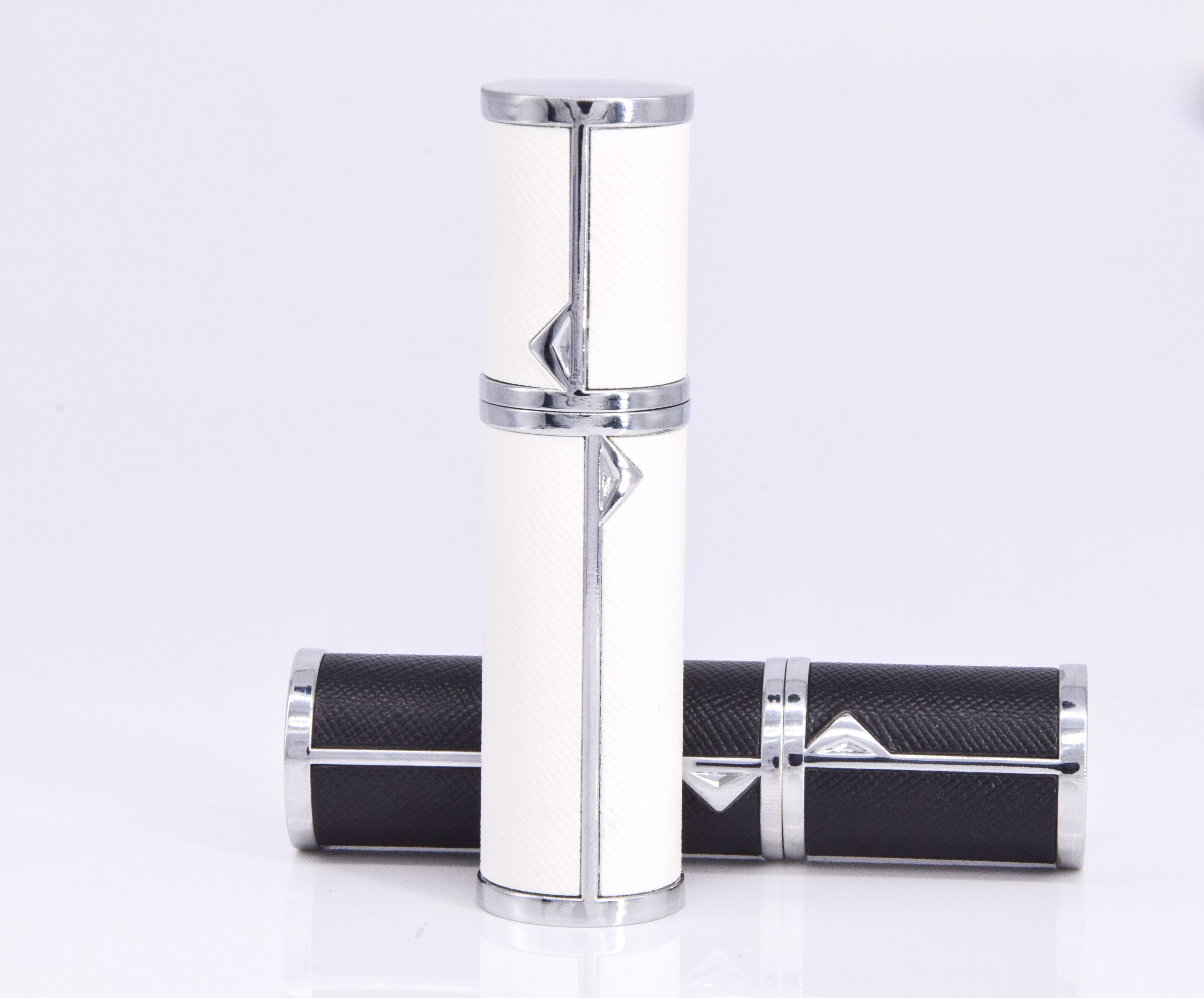 5Ml Empty Refillable Perfume Atomizer Leather, Lea