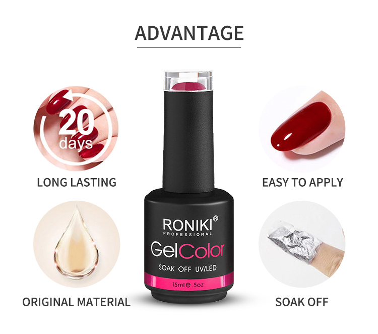 RONIKI Wholesale China Nail Gel Supplier OEM Bottl