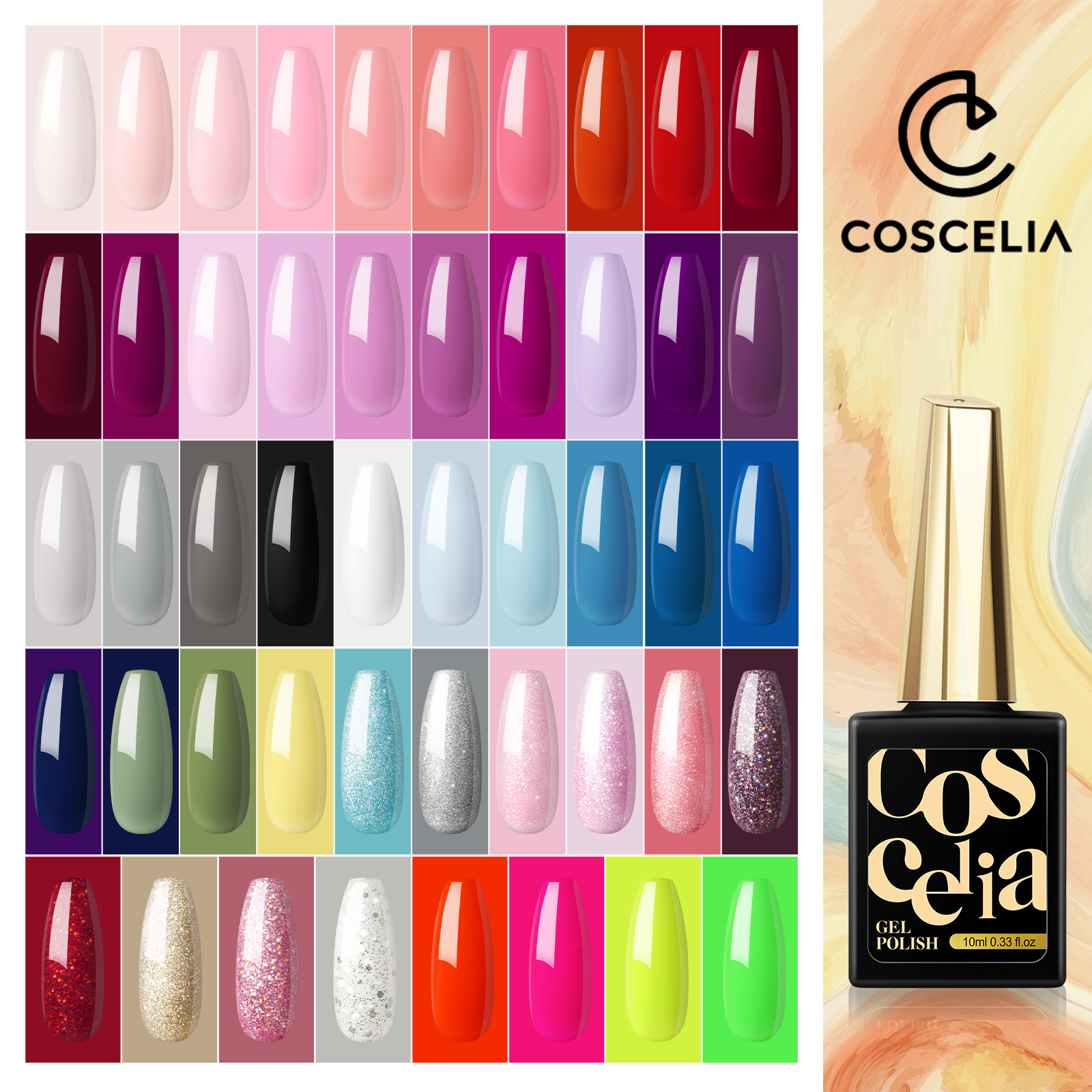 COSCELIA 48 Colors Fashion Wholesale Amazon Top Se