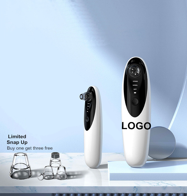 High-tech ultrasonic hot compress vacuum blackhead
