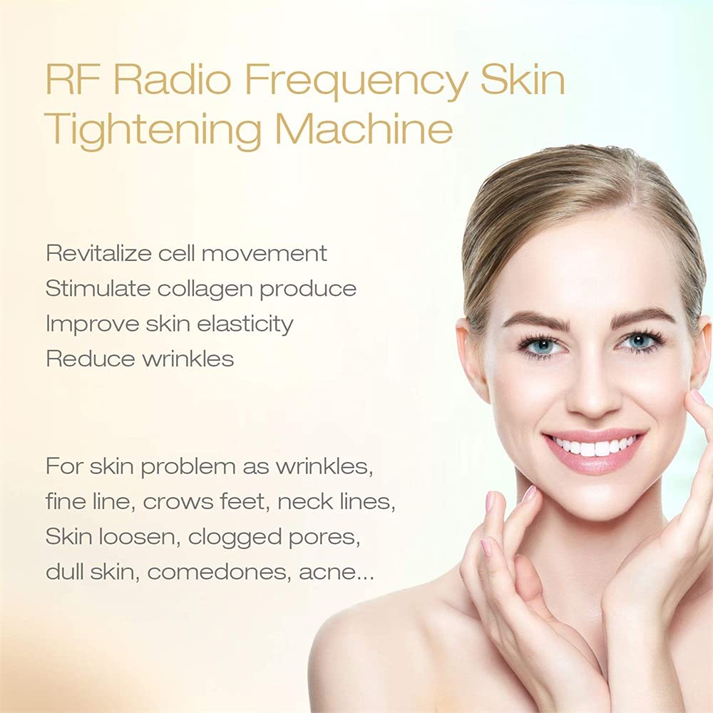 Face Massager RF Facial Beauty Machine Radio Frequency Facial Skin Tightening Professional Home RF L