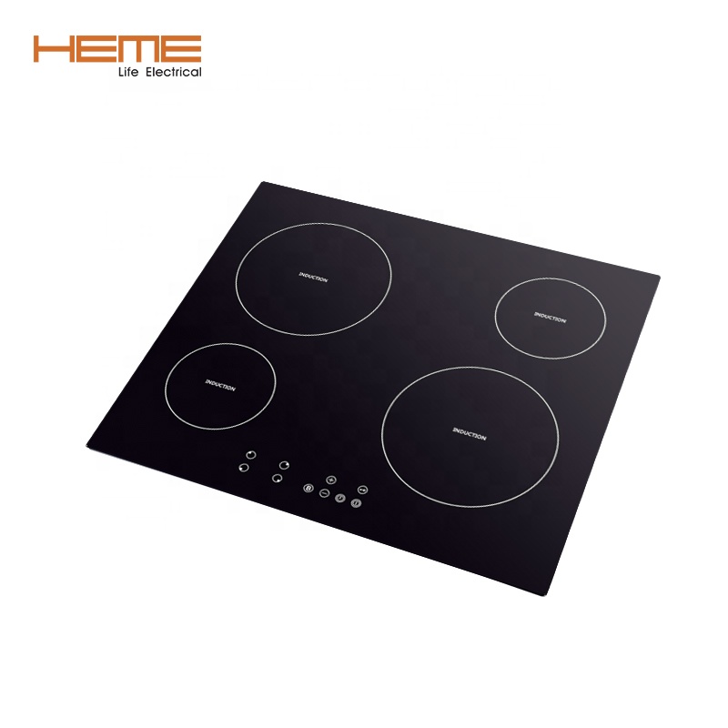 CE Approval Home Appliances Built in 4 Burners Electric Induction Cook Hob With Timer