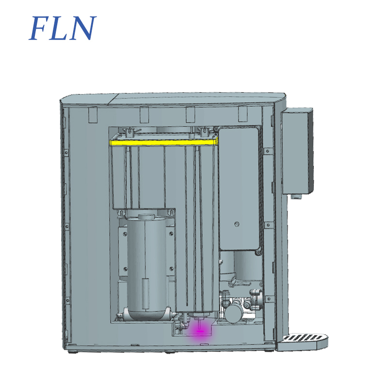 Mother-infant intelligent installation-free drinking and cleaning integrated machine RO reverse osmo