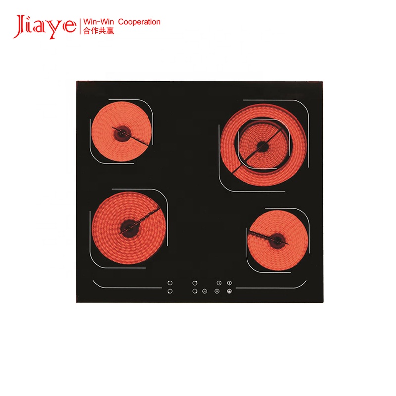 Home Kitchen Appliances Built in Infrared Cooker Glass Electric Ceramic Hob Stove with Five Cooking