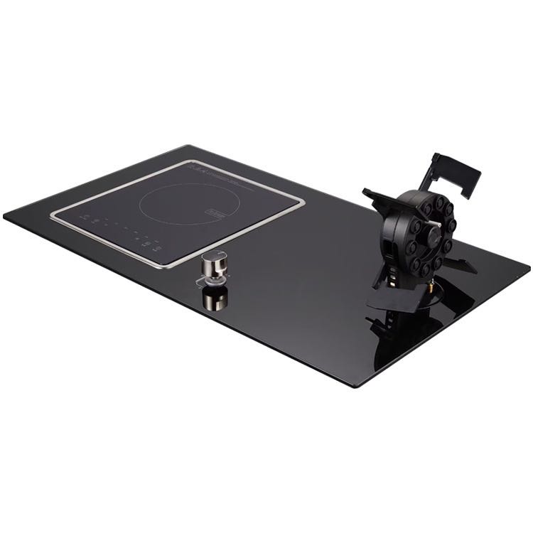 Strong fire home kitchen appliances various specifications glass gas double burners up-turn gas stov