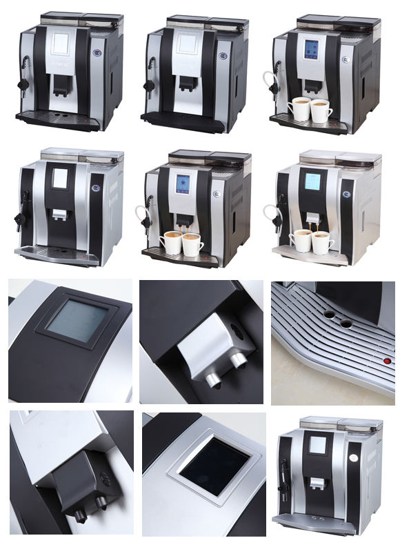 2022 New Design Touch Screen Use Easy to Make Delicious Espresso Cappuccino Coffee Machine Automatic