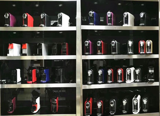 Home Appliance Espresso Coffee Maker Machine Makers Cappuccino Machine with Grinder and Brewer