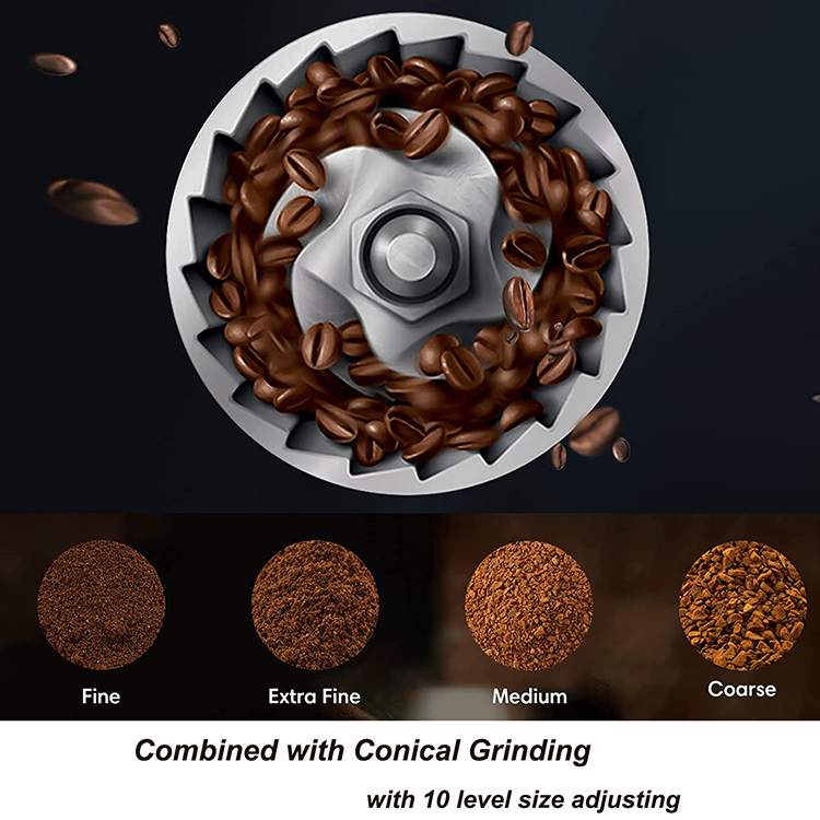 Luxury table home appliance shop use coffee machine espresso maker express coffee grinder machine in