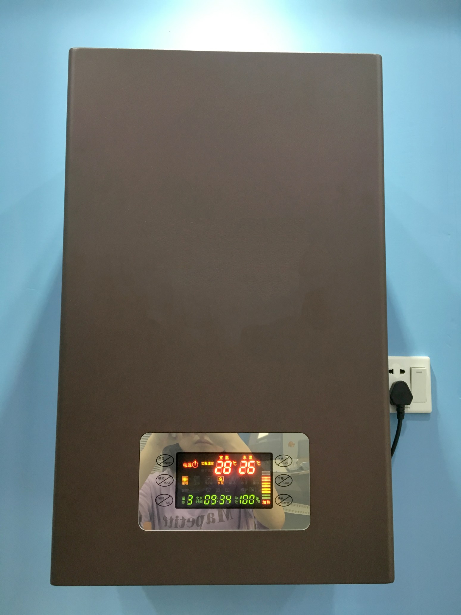 8KW OFS-AQS-S-S-8-4 home appliances Heat supply single function electric boiler radiator floor heati