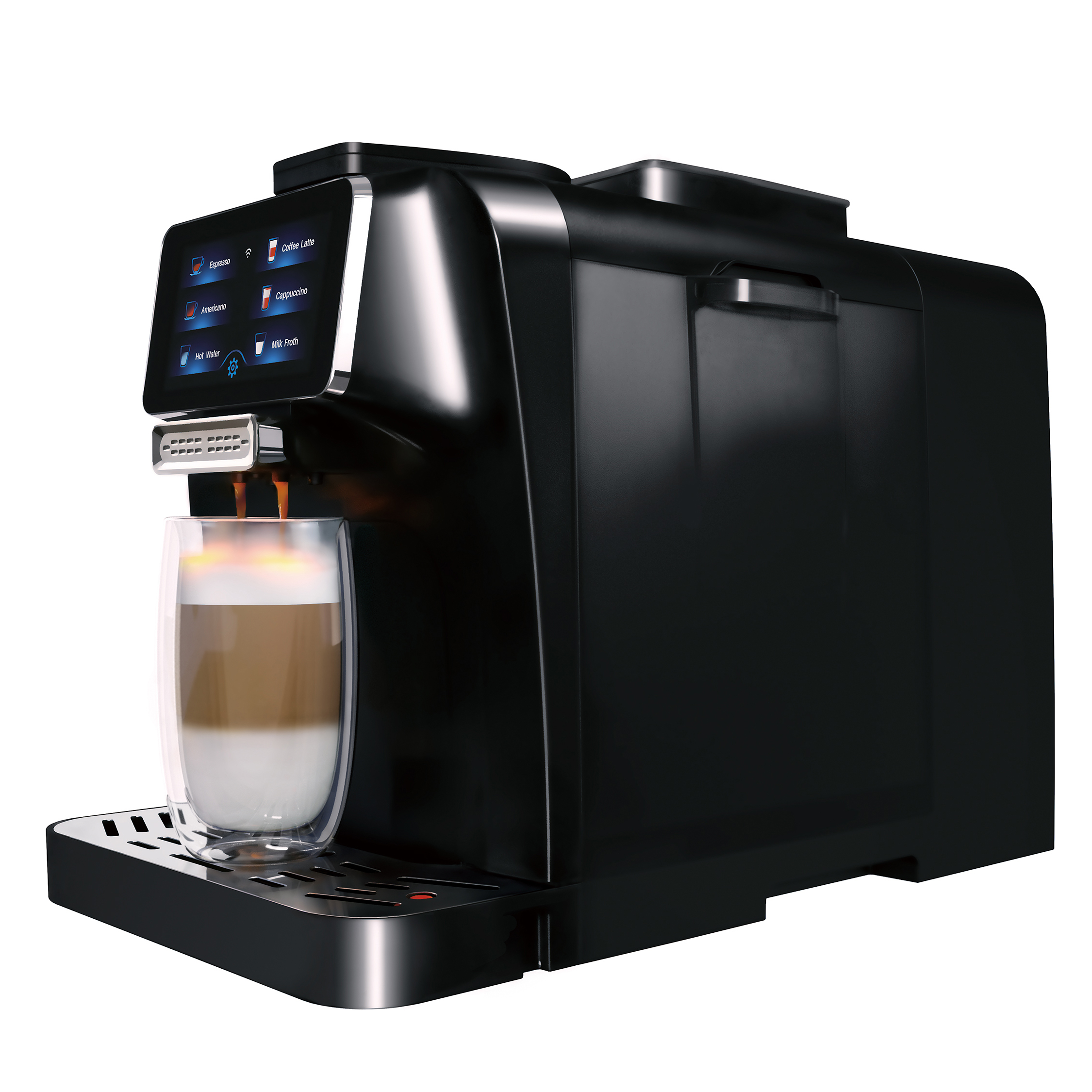 Wholesale home appliance touch-screen fully automatic coffee machine