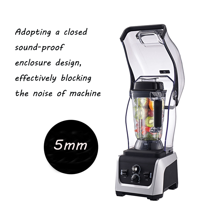 Home Kitchen Appliance 2300W Stainless Steel 6 Blades Double Protection  Smoothie Juicer Shakes Blen