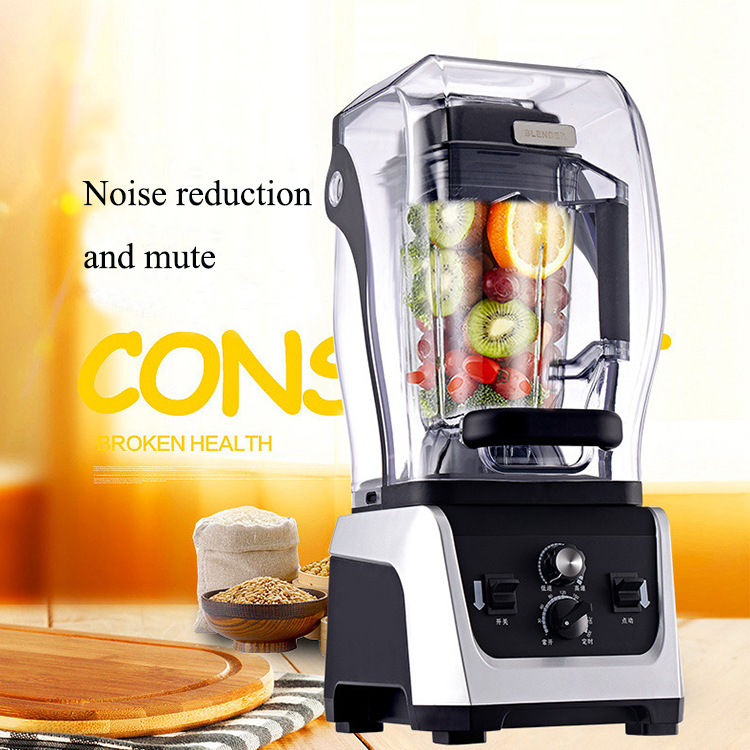 Home Kitchen Appliance 2300W Stainless Steel 6 Blades Double Protection  Smoothie Juicer Shakes Blen