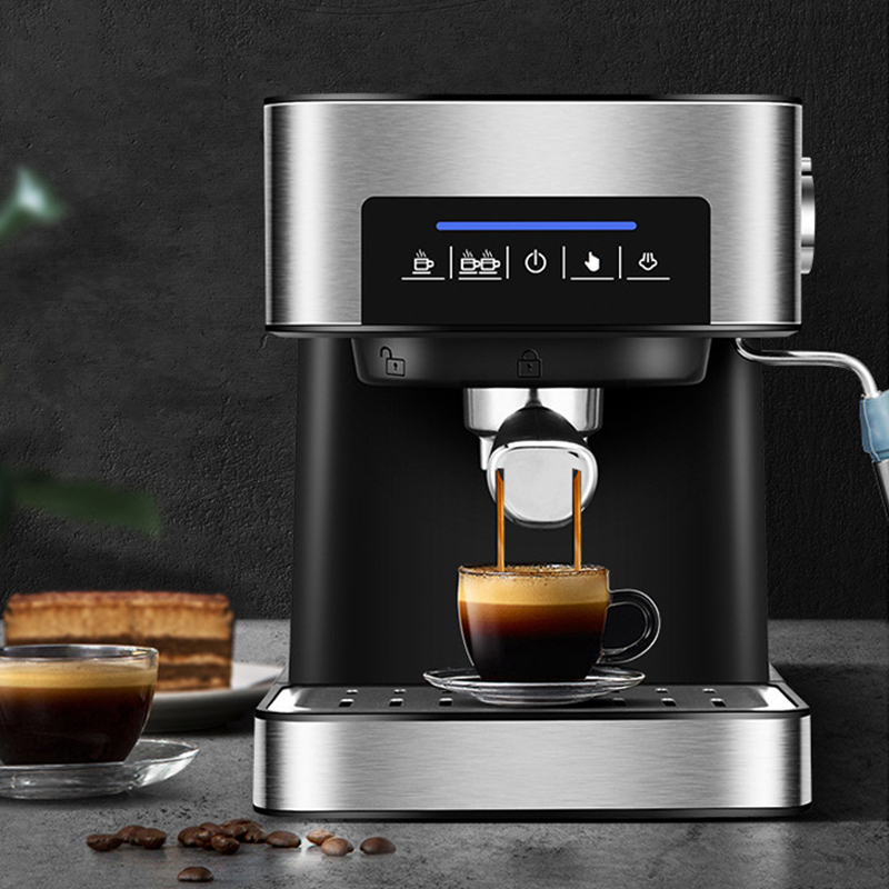 Amazon Hot Selling Espresso Maker With Grinder Manual Electric Smart Coffee Makers