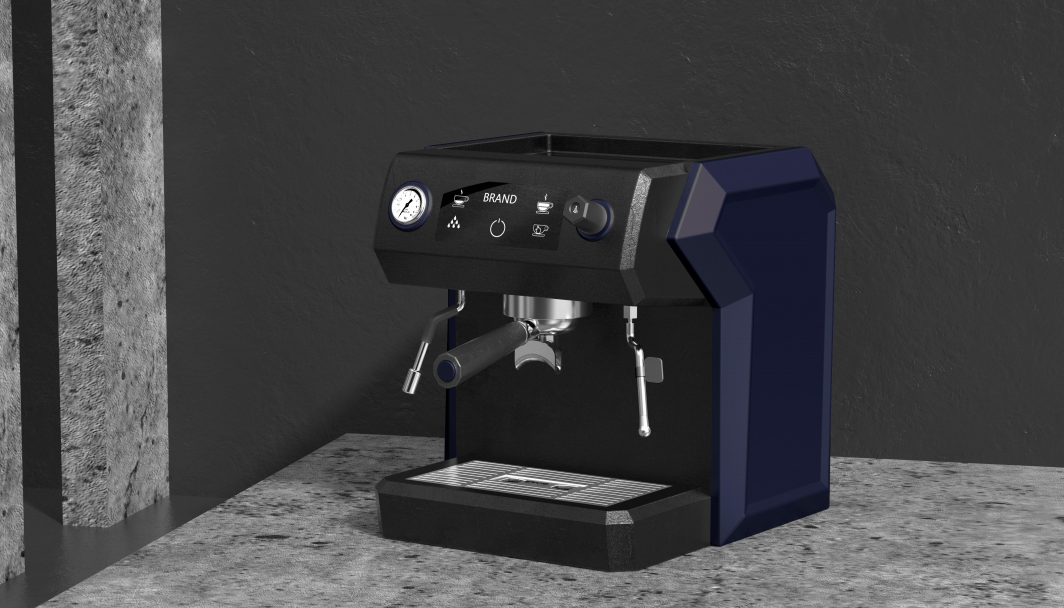Electric Coffee Makers Appliance Stainless Steel Espresso Machine Commercial Coffee Maker For Home