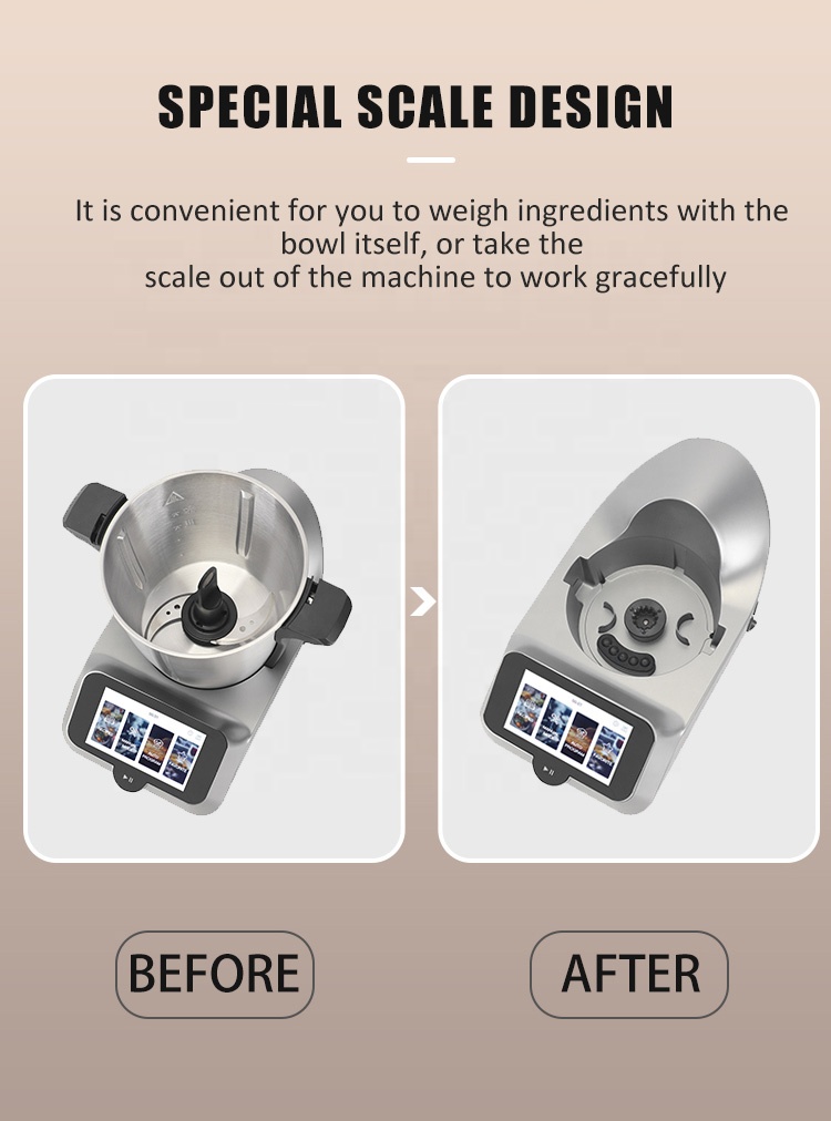Home Thermomixer China Cuisine Cooking Machine Recipe Kitchen Machine Appliance Cooker Thermomixe Ro
