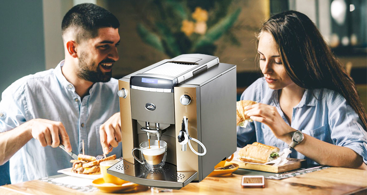 JAVA WSD18-010A Cappuccino Milk Frothing System Full Auto Coffee Machine in Home Appliance Electric 