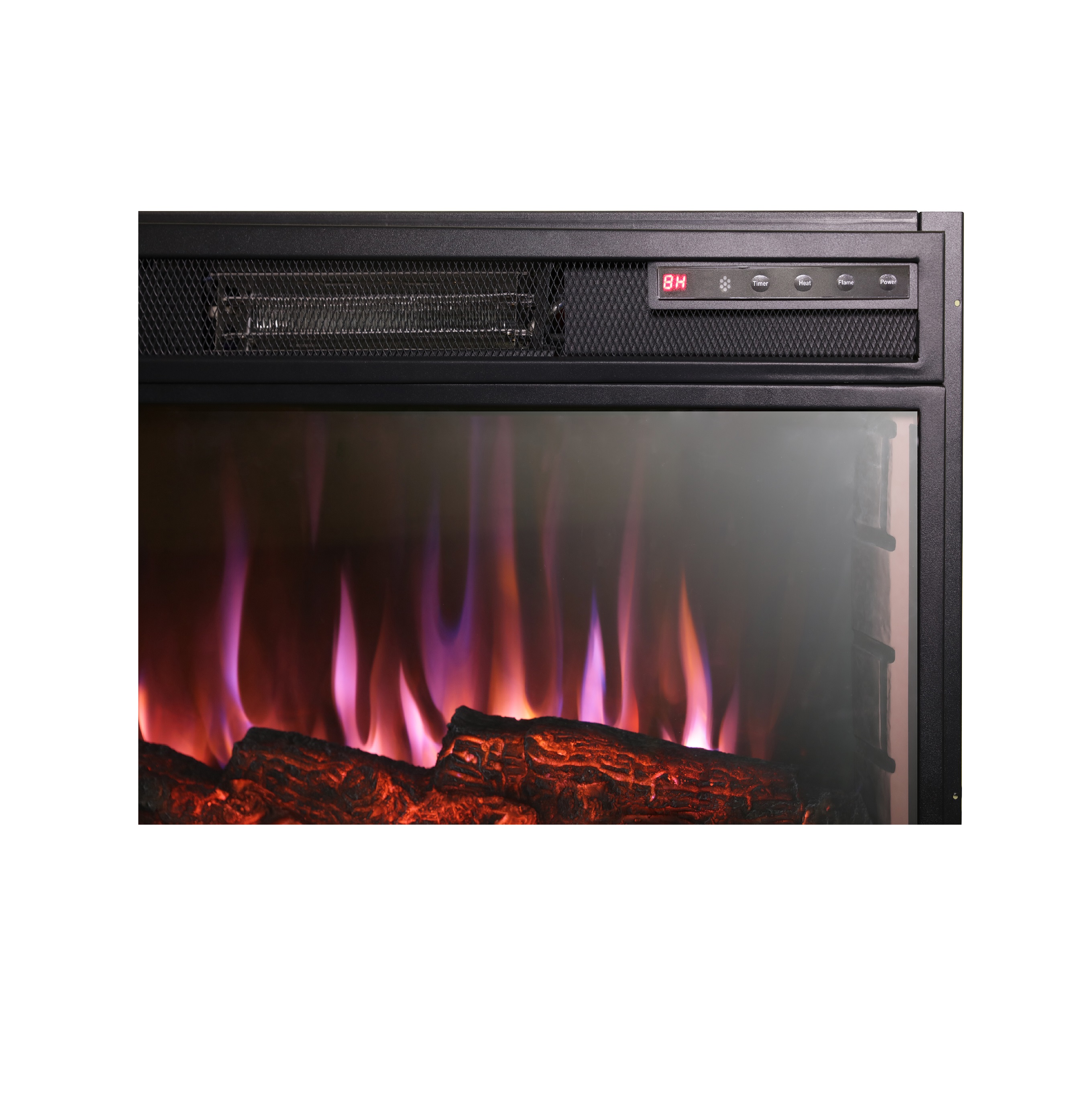 Excellent quality home comfort appliances 36 72 inch mantel electric fireplace decoration with 7 col
