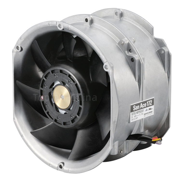 17251 DC Fan 9200rpm High Speed 546CFM Axial Flow 