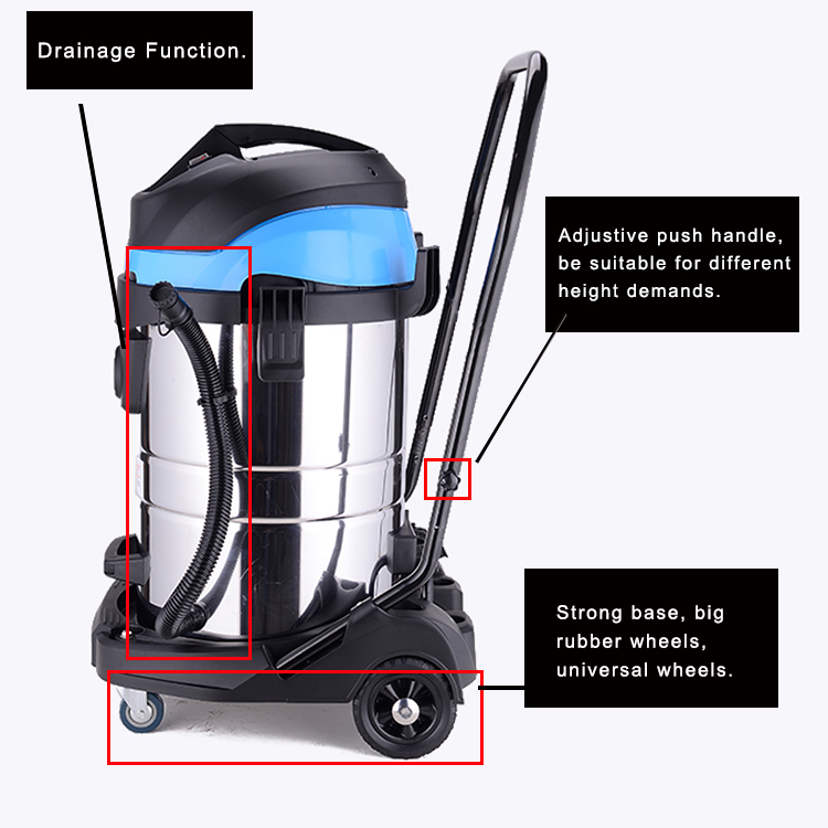 Appliances Electric Carpet Cleaning Machine Industrial Wet Dry Vacuum Cleaner Free Spare Parts 220 H