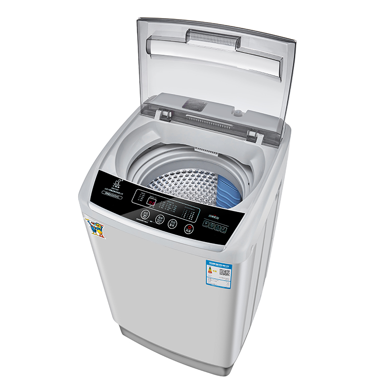6KG FULLY Automatic TOP LOADING Washing Machine for Home Electric Plastic White Household Appliances