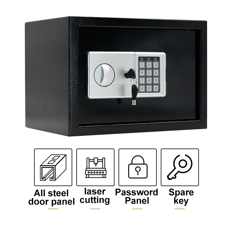 Premium Safety Box Personal / Home / Hotel / Office Safe Digital Safety Box Security Box to Keep Cas