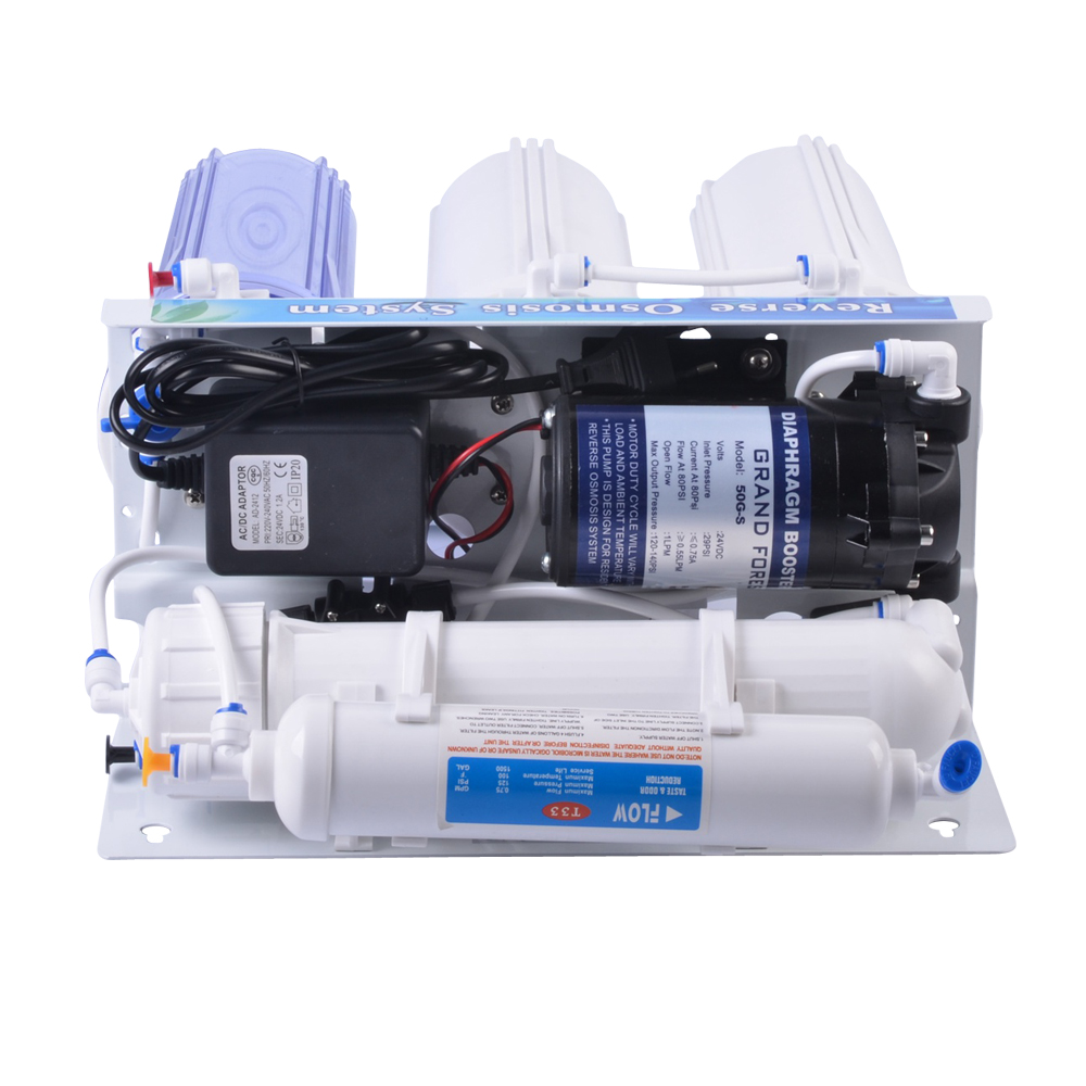 [NW-RO50-A1] Five stage manual flush home RO water