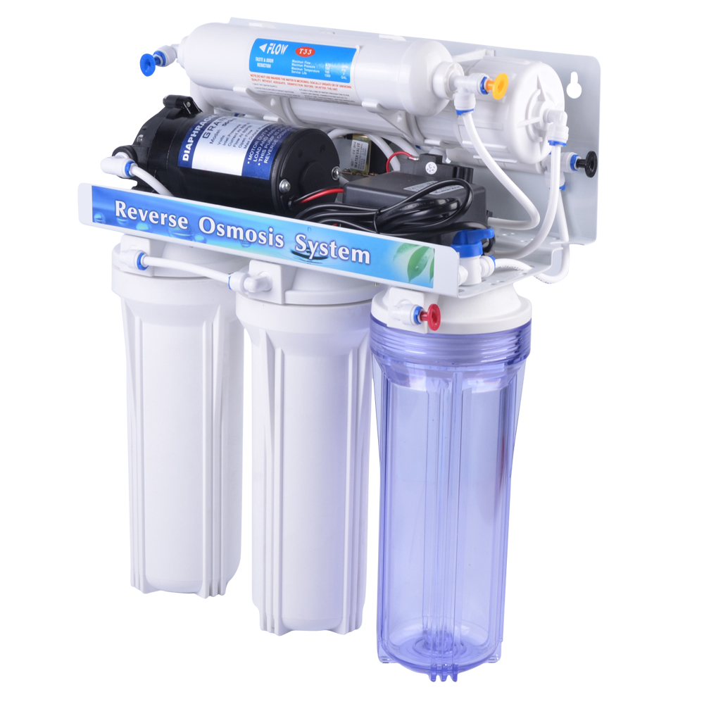 [NW-RO50-A1] Five stage manual flush home RO water