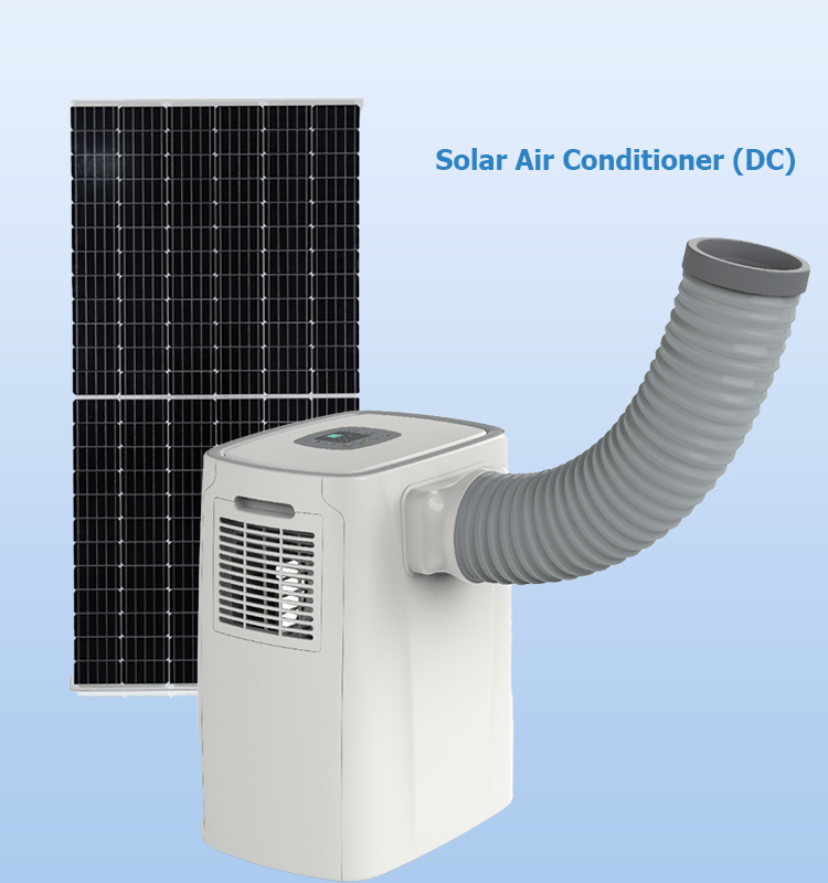 9000 Btu Air Conditioner Home Appliance Portable AC Suitable For Van Solar Air Conditioner