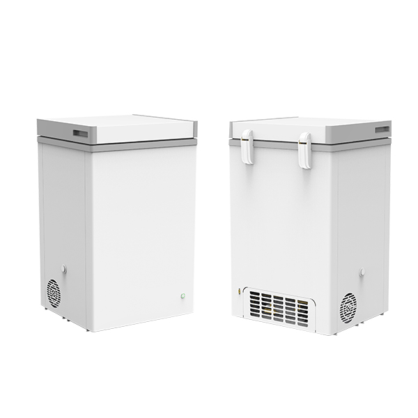 Dc 12v 110v 220v Upright Home appliance Chest Top Open Door Solar Power Refrigerator And Freezer