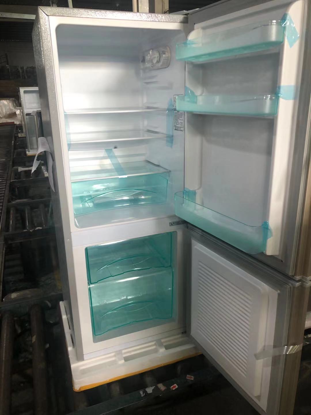 BCD-131E 122L manufacturers home appliance eletronic refrigerators double door fridge freezer