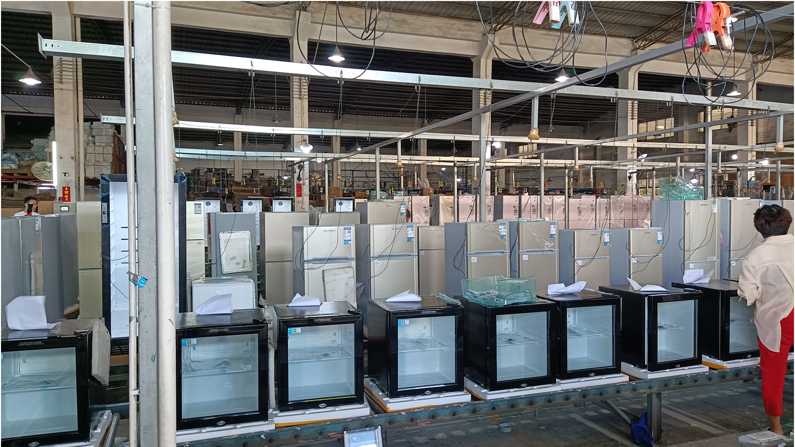 BCD-131E 122L manufacturers home appliance eletronic refrigerators double door fridge freezer