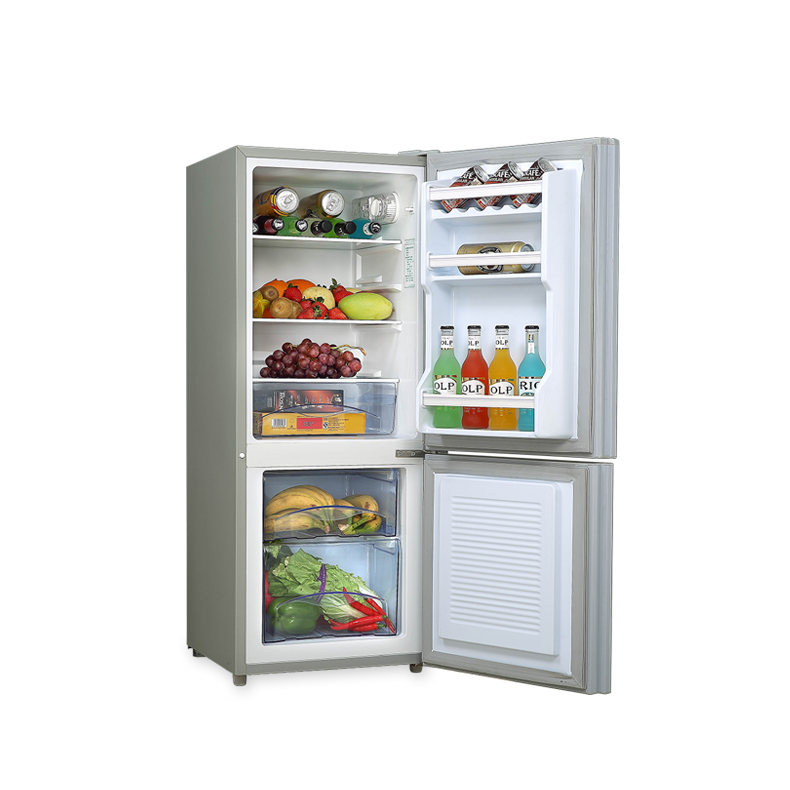 BCD-131E 122L manufacturers home appliance eletronic refrigerators double door fridge freezer