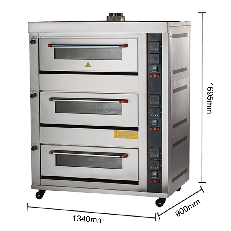 Home Appliances Kitchen Commercial Pizza Oven Baking Large Capacity Bread and Cake Electric Oven