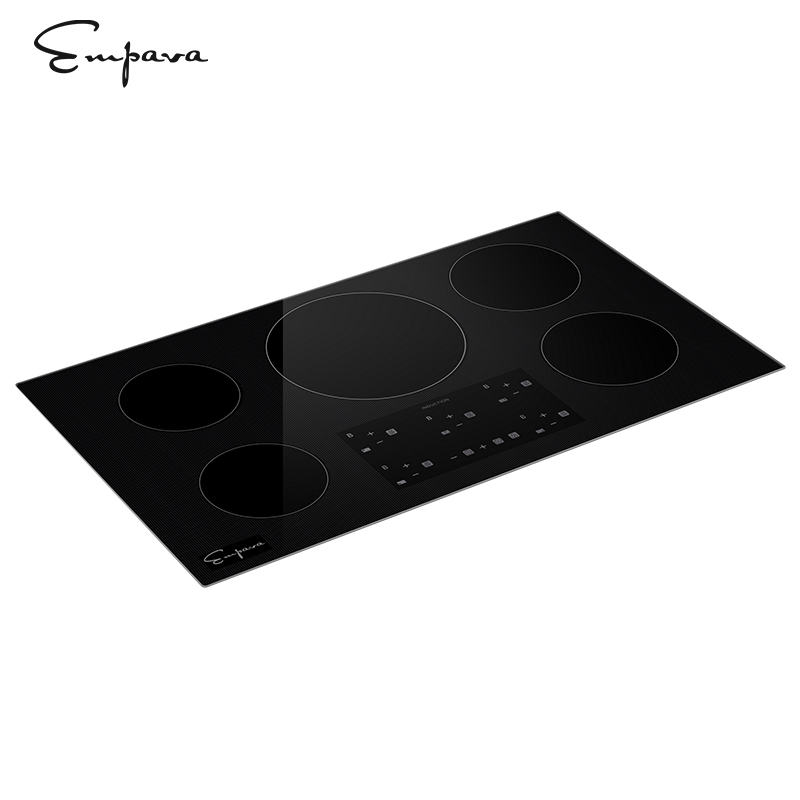 Empava Home Appliances High Quality 5 burner induction Hob invisible Induction Cooktop 36 inch
