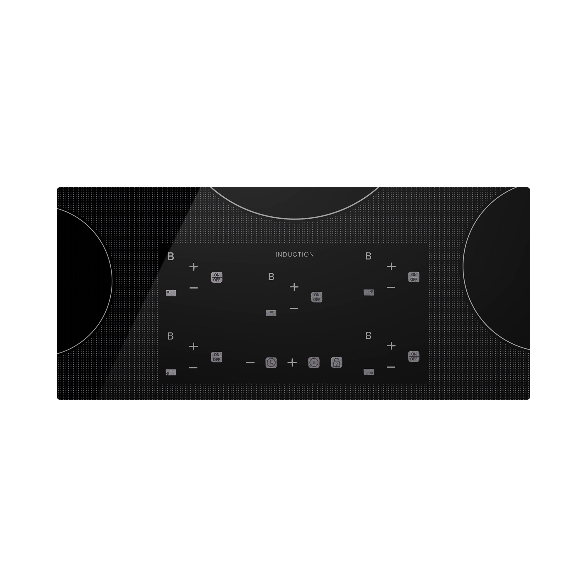 Empava Home Appliances High Quality 5 burner induction Hob invisible Induction Cooktop 36 inch