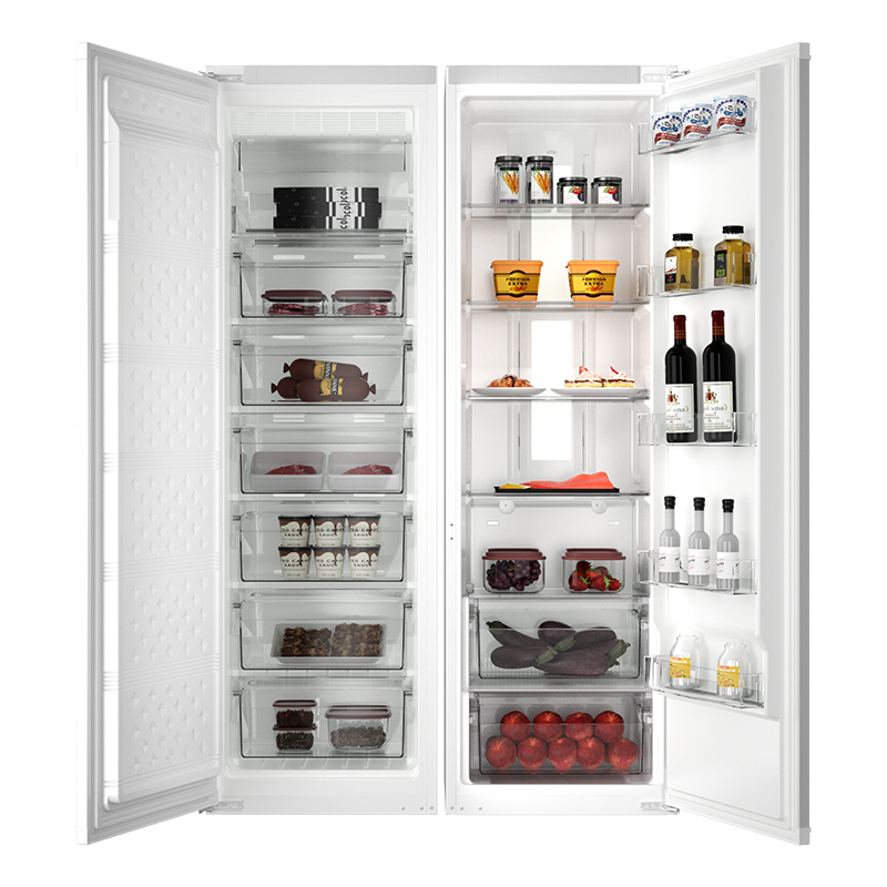 EU Home Appliance home fridges and deep freezers frost free build in refrigerator