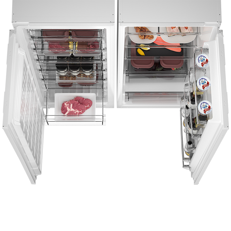 EU Home Appliance home fridges and deep freezers frost free build in refrigerator