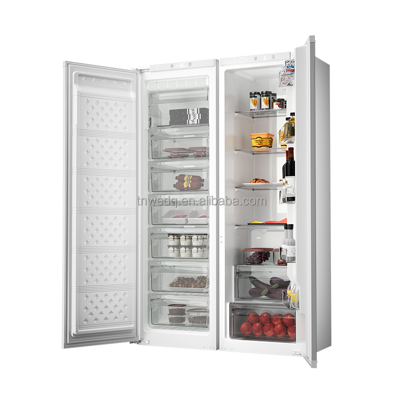 EU Home Appliance home fridges and deep freezers frost free build in refrigerator