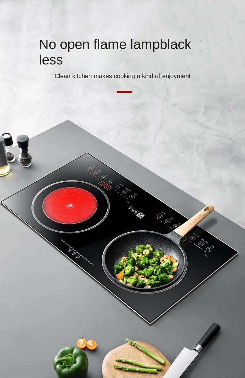 Cooking appliances electric stove 4000W 2 burners induction cooker for Home Hotel Restaurant
