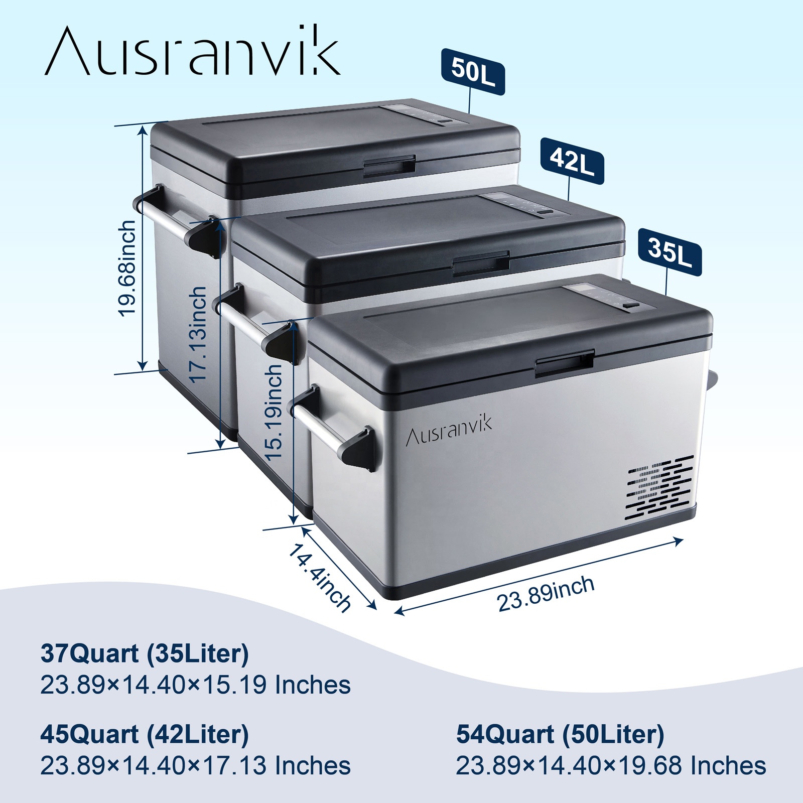 Home Appliance Refrigerator dual-used Home and Car fridge 50L mini refrigerator for drinks
