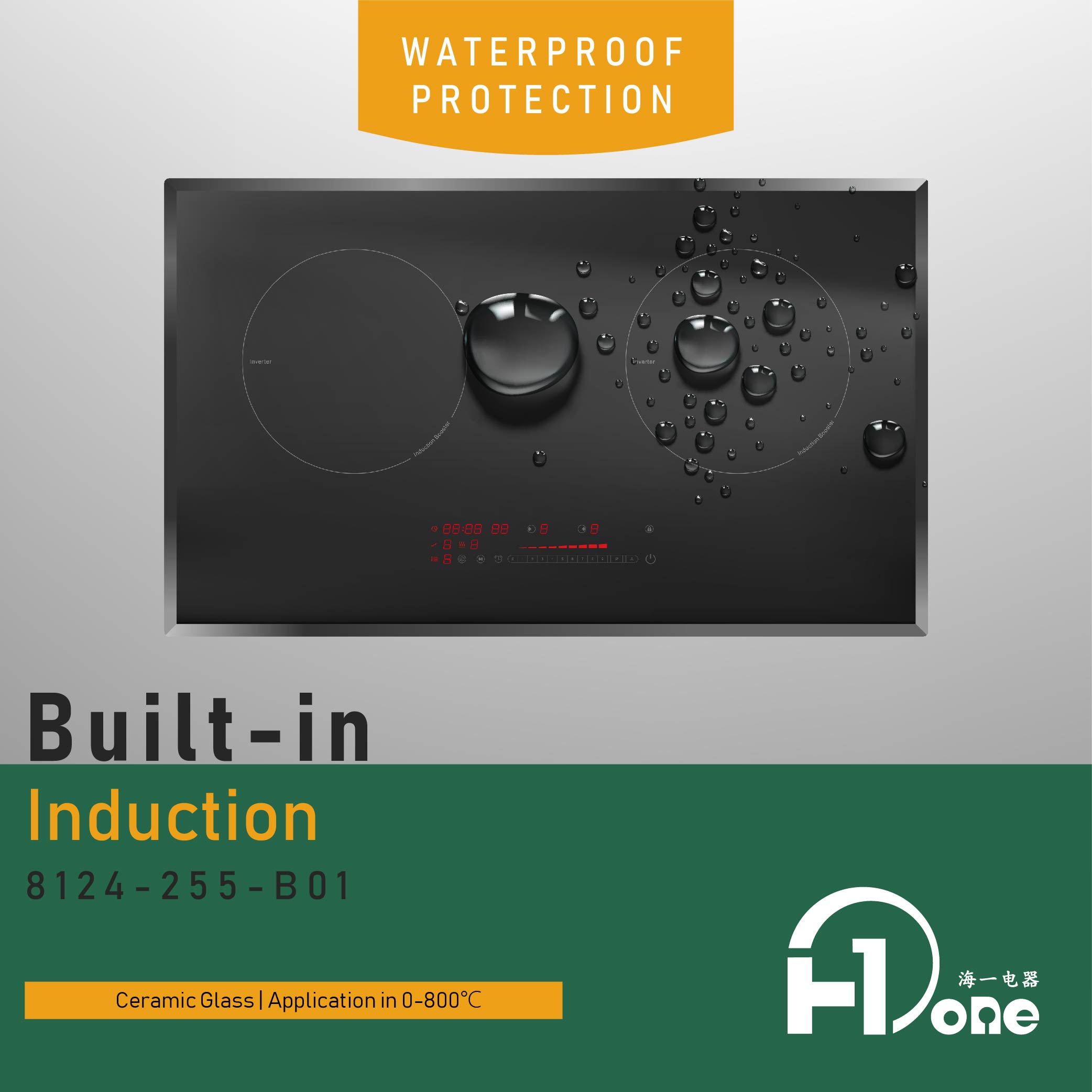 OEM/ODM Supplier of Home Appliances Built in Induction Cookers With 2 burners Induction Hob