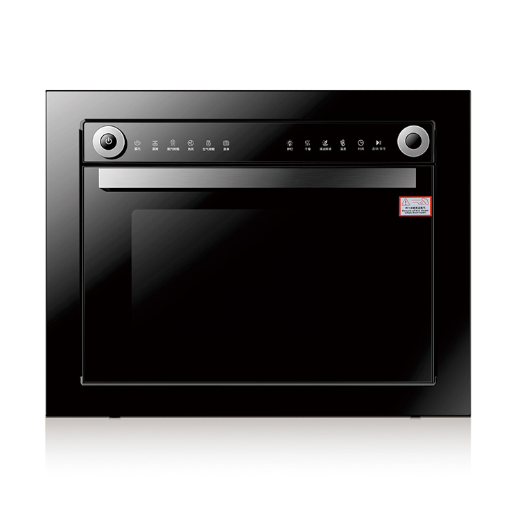 Kitchen appliance modern design bulit in electric steam oven for home use
