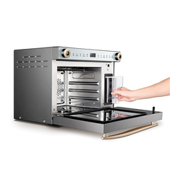 Kitchen appliance modern design bulit in electric steam oven for home use